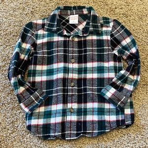 Jumping Beans toddler boy flannel